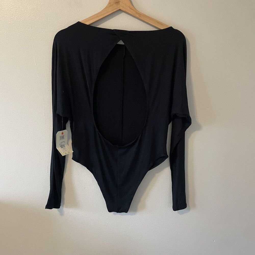 NWT Billabong Women's Think Twice Back Cut-Out Bodysuit sz m